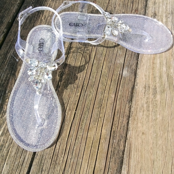 Cato's Glitter Platform sandals - Picture 2 of 6